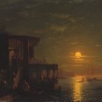 A Moonlit Night on the Sea