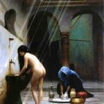 A Moorish Bath aka Turkish Woman Bathing