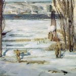 A Morning Snow Hudson River
