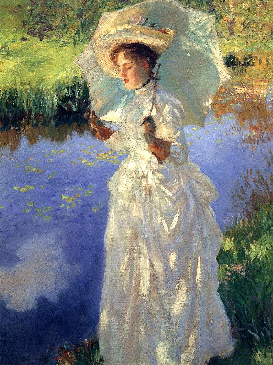 A-Morning-Walk-1888-John-Singer-Sargent-Reproductie-Schilderij-1 A Morning Walk - Afbeelding 1