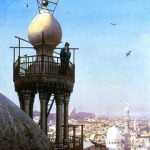 A Muezzin Calling the Faithful to Prayer