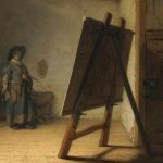 Artist in His Studio