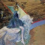 At the Cirque Fernando Rider on a White Horse