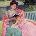 Auguste Reading to Her Daughter