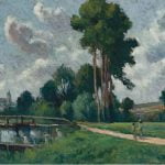Auxerre Landscape of a Riverbank