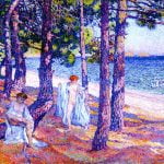 Bathers under the Pines at Cavalliere