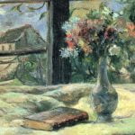 Blumenvase am Fenster