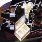 Book Pipe and Glasses