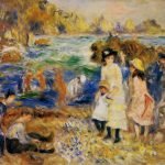 Children by the Sea in Guernsey