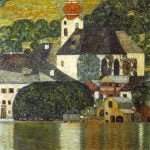 Church in Unterach on the Attersee