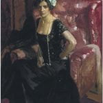 Clotilde in Evening Dress