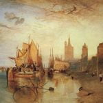 Cologne The Arrival of a Packed Boat Evening