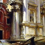 Corner of the Church of San Stae Venice