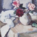 Dark Roses in Pot