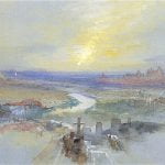 Distant View of Regensburg from the Dreifaltigkeitsberg