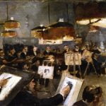 Drawing Class at the Academy