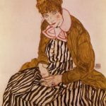 Edith Schiele Seated