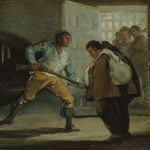 El Maragato Threatens Friar Pedro de Zaldivia with his Gun