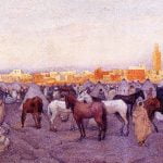 Encampment near a Moroccan Village