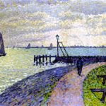 Entrance to Volendam Harbour