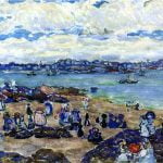 Figures on the Beach