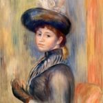 Girl in Grey-Blue