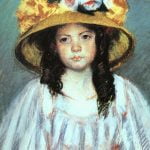Girl in a Large Hat