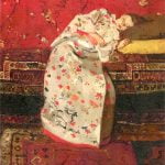 Girl in a White Kimono