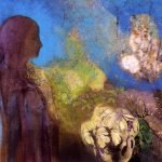 Girl with Chrysanthemums