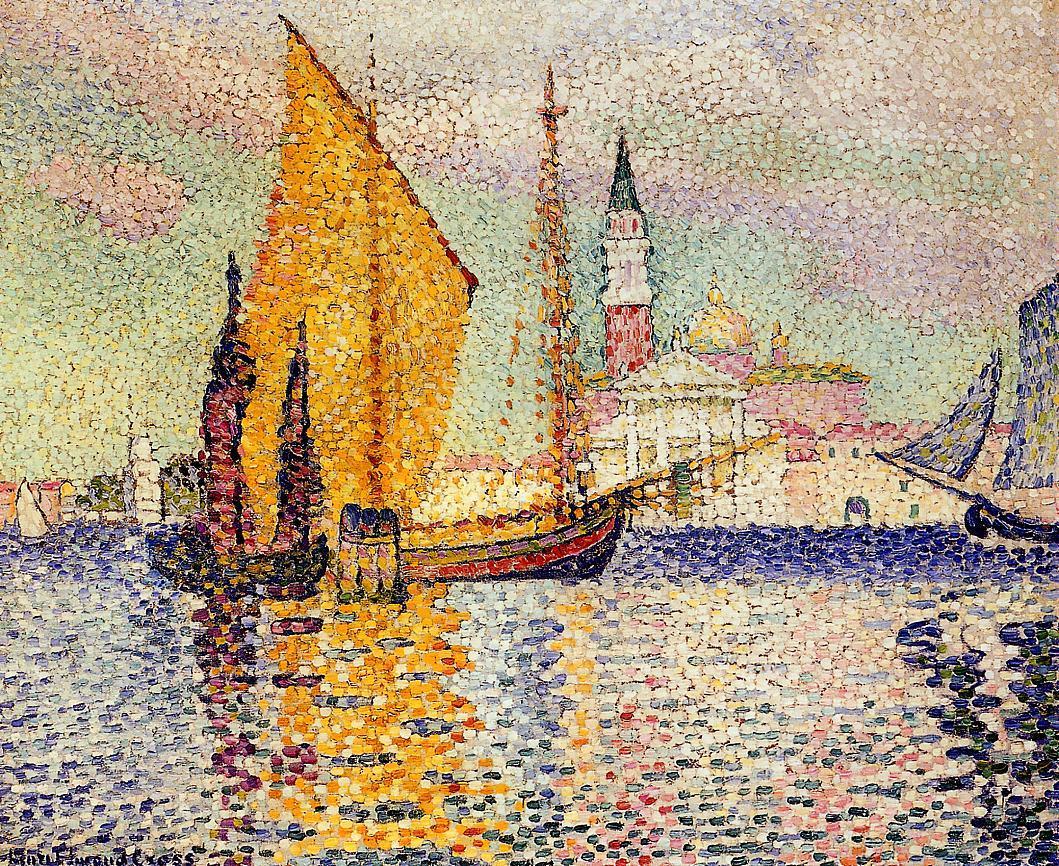 Henri-Edmond-Cross-XX-San-Giorgio-Maggiore-Venice-1903-1904 San Giorgio Maggiore, Venice - Afbeelding 1