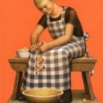 Hired Girl (also known as Hired Girl with Apples)