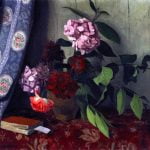 Hydrangea and Poppies