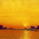 Ice Floes under the Midnight Sun