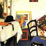 Interior with Japanese Print