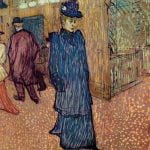 Jane Avril Leaving the Moulin Rouge