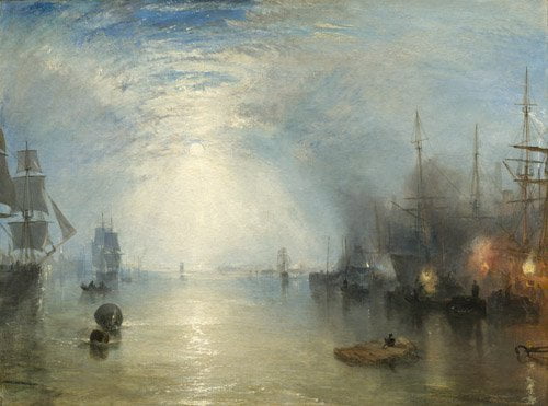 Keelmen-Heaving-in-Coals-by-Moonlight-1835-Joseph-Mallord-William-Turner-Reproductie-Schilderij-1 Keelmen Heaving in Coals by Moonlight - Afbeelding 1