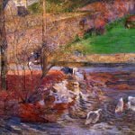 Landscape with Geese