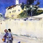 Landscape with Two Children