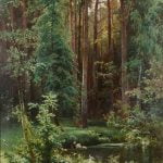 Landscape with a Forest Lake