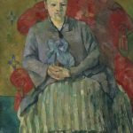 Madame Cezanne in a Red Armchair