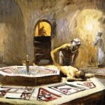 Massage in a Bath House