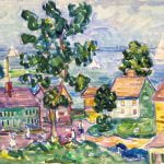 New England Coastal Village