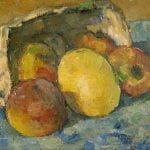 Overturned Basket of Fruit