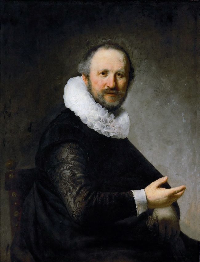 Öèôðîâàÿ ðåïðîäóêöèÿ íàõîäèòñÿ â èíòåðíåò-ìóçåå Gallerix.ru Portrait of a Seated Man - Afbeelding 1