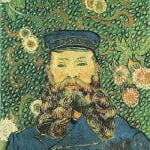 Portrait of the Postman Joseph Roulin version 2