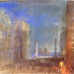 San Marco and the Piazzetta, with San Giorgio Maggiore, Night