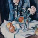 Still Life with Roses in a Glass Vase