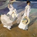 Strolling along the Seashore