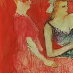 Study for ‘In the Salon on the rue des Moulins’