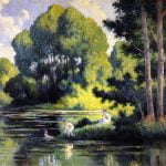 Swimming at Rolleboise